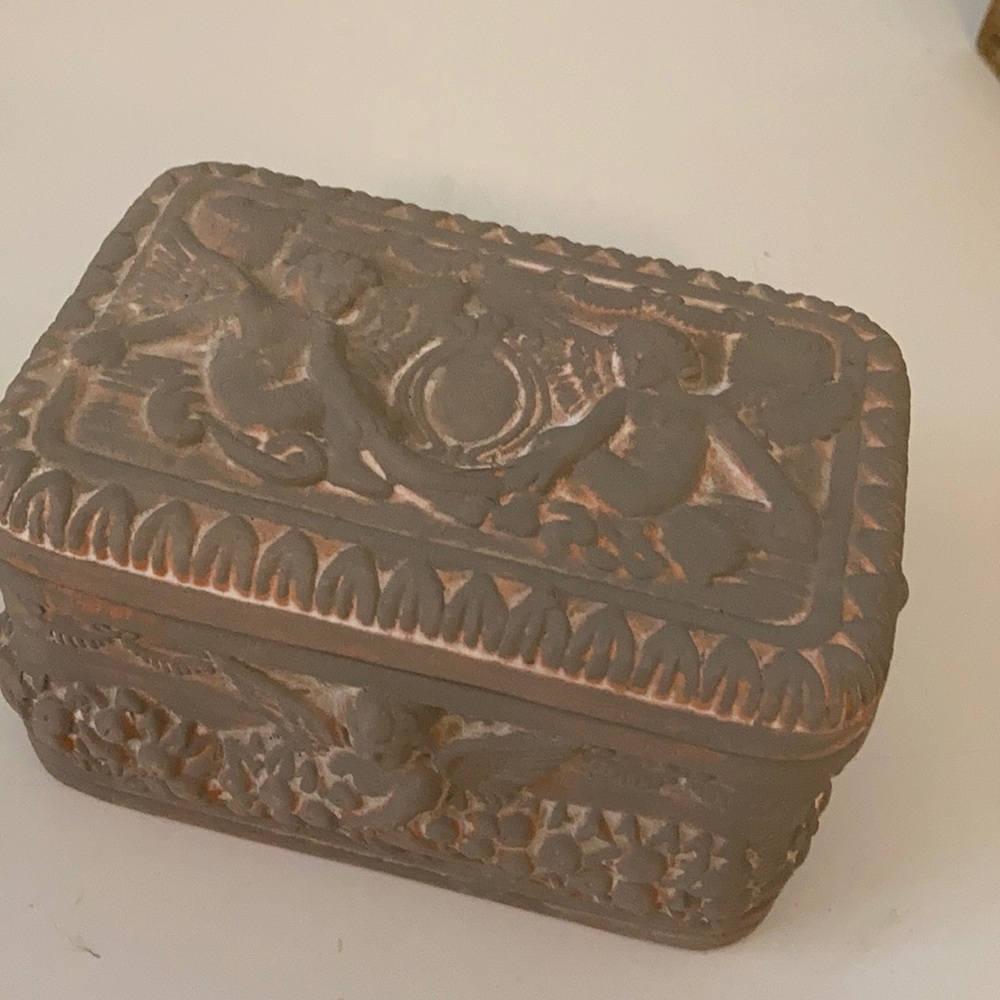 Terracotta Trinket Box